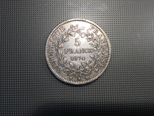 Pièce francs argent - 5,