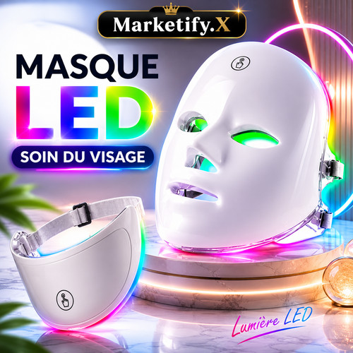 Masque led visage - masque, et