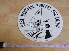 Autocollant BASE NAUTIQUE -