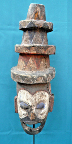 Ancien masque kholuka yaka - ancien,