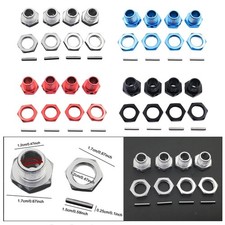 4 pièces RC Hex Wheel Hubs 1: 8 Pièces de rechange ACCESSOIRATION DE REMPLACEM