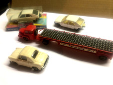 LOT NOREV ANCIEN VESPA 4 ET BX CAMION REMORQUE