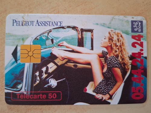 Rare télécarte peugeot - télécarte,