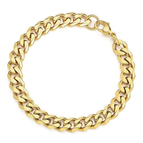 Bracelet 750 18k plaqué or - or,