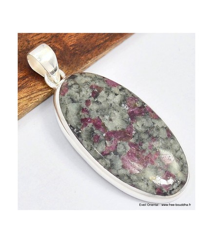 Pendentif eudialyte naturelle - pendentif,