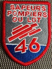 ECUSSON PATCH SAPEURS POMPIERS