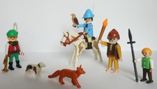 PLAYMOBIL Chevaliers forestiers médiévaux (6564) - chasse / chasseurs