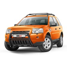 Pare-Buffle Avant Pour Land Rover Freelander 2007-2015 Acier Noir