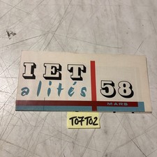 Berliet actualités mars 1958