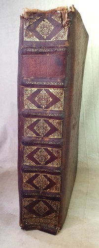 Livre ancien 1702 folio - ancien, in-folio