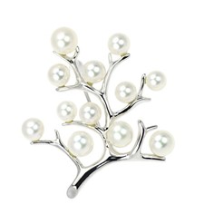 Diamètre de la broche perle Mikimoto SV Akoya environ 4.1-5.4 mm Tree of Happ...