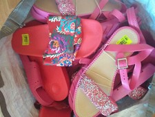 Lot 11 revendeur palette/solderie SANDALES à paillette 40 pièces 
