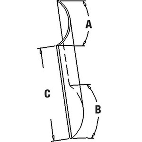 R93148 glass upper rh - glass,