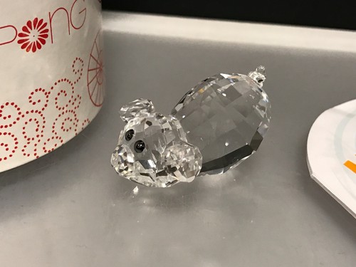 Figurine swarovski cochon - figurine,