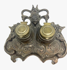 ENCRIER de BUREAU DOUBLE