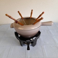 Service fondue vintage années