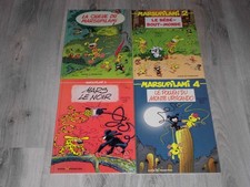 Lot de 4 BD MARSUPILAMI    / cadeau de noël  pas cher  / collection