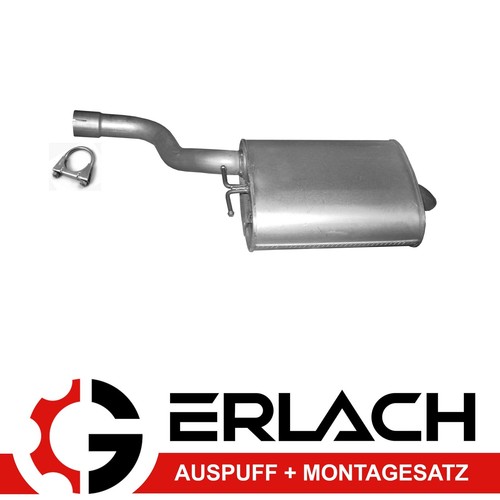 Silencieux échappement pour - silencieux, d'échappement
