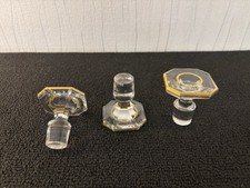 Lot 3 bouchons carafons en