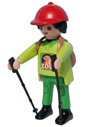 Playmobil figurine randonneur - playmobil,