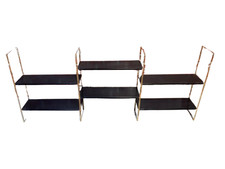 Etagère modulable doré et