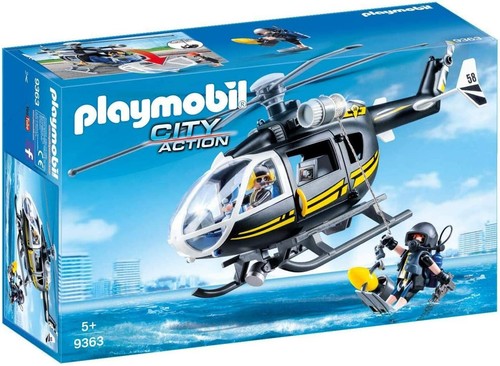 Playmobil 9363 hélicoptère - playmobil,