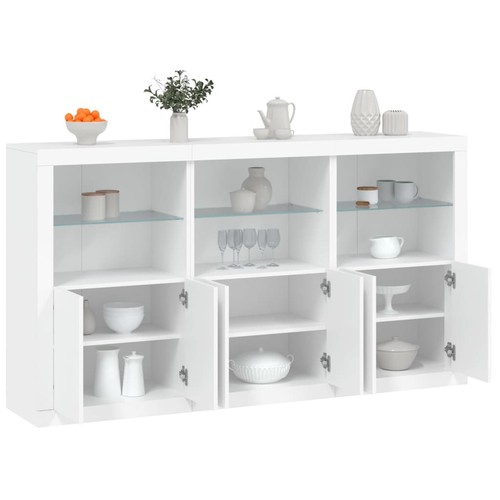 Buffet avec lumières led - avec,
