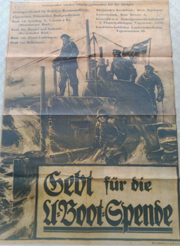 Affiche repro ww1 propagande - ww1,