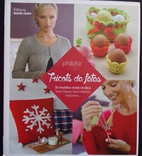 § livre tricot tricots de fêtes - Marie Claire Phildar