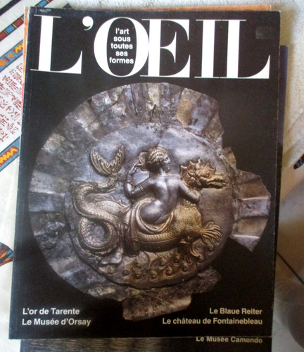 Oeil revue art 377 1986 - revue, #377