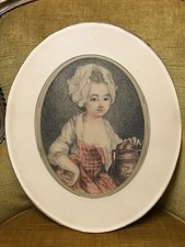 Dessin Ancien 1869 Portrait