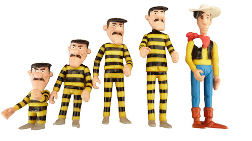 Lot figurines lucky luke - lot,
