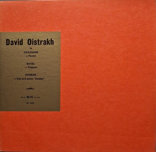Chausson ravel dvorak - chausson,,