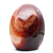 Cornaline Ornement de Décoration Poli - Grosse Pierre Naturelle Authentique de