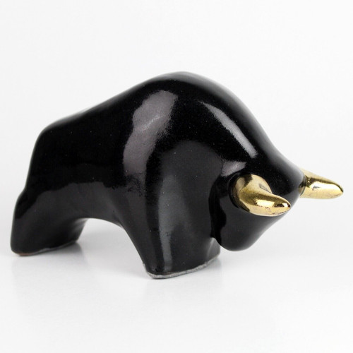 Taureau céramique buffle