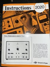 Bruel & Kjaer INSTRUCTIONS
