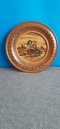 Assiette decorative murale - murale, en