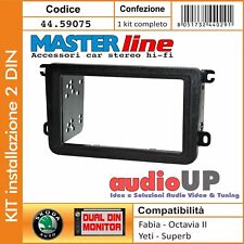 Cadre D'Autoradio 2 din Skoda
