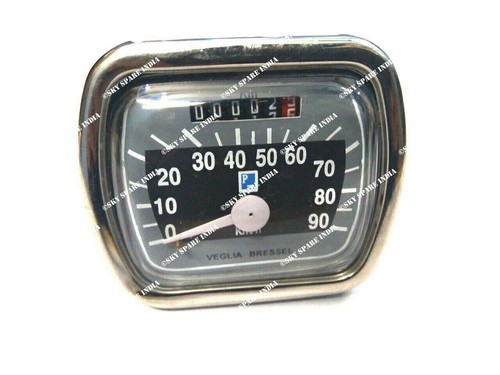 Compteur vitesse vespa noir - compteur,