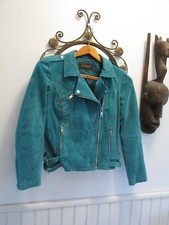 perfecto mac douglas daim vert émeraude taille 40