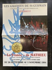 Lot Georges Mathieu exposition