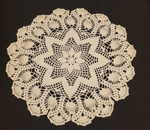 Napperon ancien crochet - ancien,