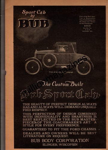 1923 ford model - original, ad