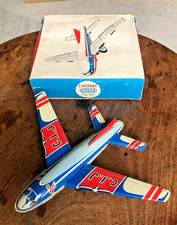 CIJ EUROPARC - Avion moteur à friction avec boîte d'origine - Enverg : 24cm TBE