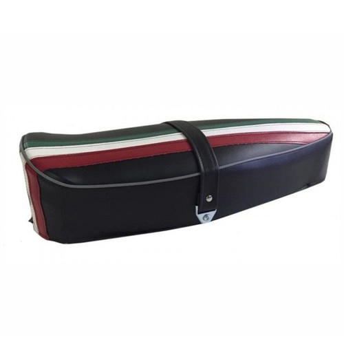 Selle noire avec - avec, tricolore