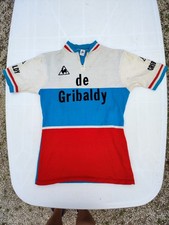 Rarissime ! Ancien Maillot De Gribaldy Le Coq Sportif Tour De France 