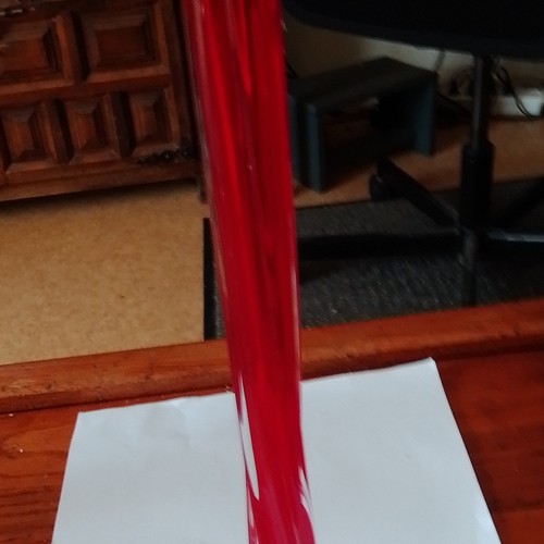 Soliflore tube verre rouge - soliflore,