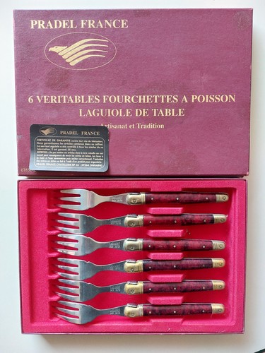 Coffret fourchettes à - fourchettes,
