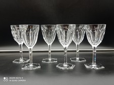 6 verres à vin Rouge en