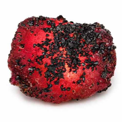Rubis rouge naturel certifié - rouge,